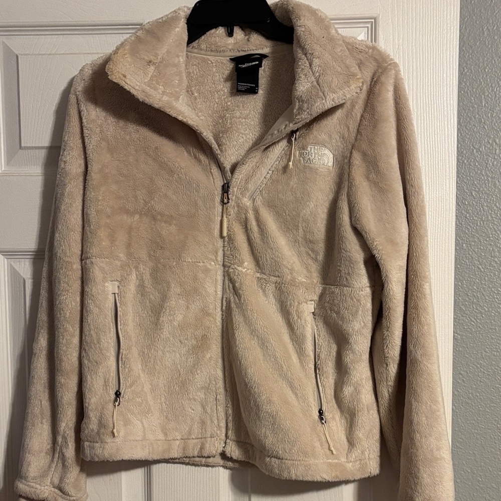The North Face Beige Fleece Jacket